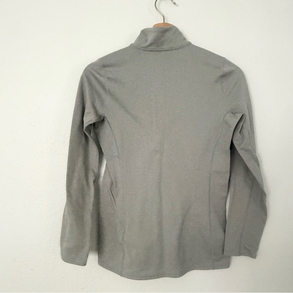 Patagonia Capilene Baselayer Midweight Zip Neck Top Ski Gray Womens Sz XS - Picture 3 of 6